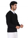 Sanskar Menswear-Sweater F/S-Black