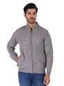 Sanskar Menswear-Sweater F/S-Cement