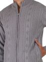 Sanskar Menswear-Sweater F/S-Cement