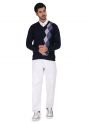 Sanskar Menswear-Sweater F/S-Navy