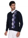 Sanskar Menswear-Sweater F/S-Navy