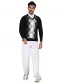 Sanskar Menswear-Sweater F/S-Black