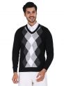 Sanskar Menswear-Sweater F/S-Black