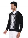 Sanskar Menswear-Sweater F/S-Black