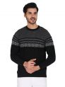 Sanskar Menswear-Sweater F/S-Black