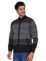 Sanskar Menswear-Sweater F/S - Black Mix