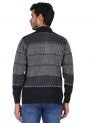 Sanskar Menswear-Sweater F/S - Black Mix