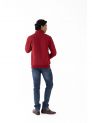 Sanskar- Menswear - Non Hooded Sweatshirt- Maroon