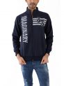 Sanskar- Menswear - Non Hooded Sweatshirt- Navy 