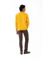 Sanskar- Menswear - Non Hooded Sweatshirt- Mustard