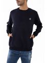 Sanskar- Menswear - Non Hooded Sweatshirt- Black 