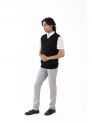 Sanskar- Menswear- Sweater S/L- Black & Lt Grey