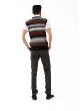Sanskar- Menswear- Sweater S/L- Black & Lt. Grey