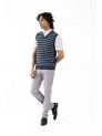 Sanskar- Menswear- Sweater S/L- Blue Mix 