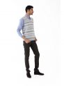 Sanskar- Menswear- Sweater S/L- Olive 