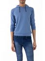 Sanskar-Menswear-Hooded Sweatshirt-Indigo