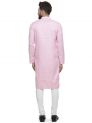 Sanskar Menswear Kurta Pyjama Pink