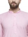 Sanskar Menswear Kurta Pyjama Pink