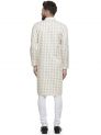 Sanskar Menswear Kurta Pyjama Cream