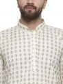Sanskar Menswear Kurta Pyjama Cream