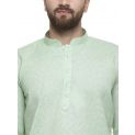 Sanskar Menswear Kurta Pyjama Green