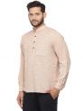 Sanskar Menswear Shirt Kurta Quartz Pink