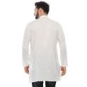 Sanskar Menswear Dobby Kurta White Dobby 1