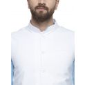 Sanskar Menswear Waist Coat Off White