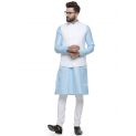 Sanskar Menswear Waist Coat Off White