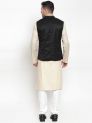 Sanskar Menswear Waist Coat Black