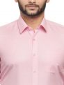 Sanskar Menswear Formal Shirt Pink