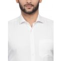 Sanskar Menswear Formal Shirt White