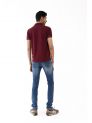 Sanskar-Menswear-Fashion Polo H\S-Maroon