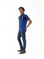 Sanskar-Menswear-Fashion Polo H\S-R.Blue