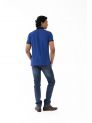 Sanskar-Menswear-Fashion Polo H\S-R.Blue