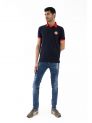 Sanskar-Menswear-Fashion Polo H\S-Navy