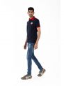 Sanskar-Menswear-Fashion Polo H\S-Navy