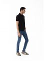 Sanskar-Menswear-Fashion Polo H\S-Black