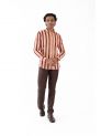 Sanskar-Menswear-Casual Shirt- Peach 