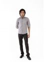 Sanskar-Menswear-Casual Shirt- Grey White 