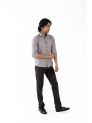 Sanskar-Menswear-Casual Shirt- Grey White 