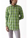 Sanskar-Menswear-Casual Shirt- Lt.Green Checks 