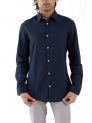 Sanskar-Menswear-Casual Shirt- Navy 