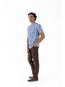 Sanskar-Menswear-Casual Shirt- Blue 
