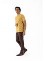 Sanskar-Menswear-Casual Shirt- Mustard 