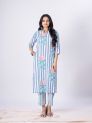 Aastha Assorted Women Kurti Pant Set (PWEDWKUFLSOR26226543)