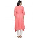 Aastha Women Ethnic Suit Sets Pink