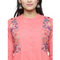 Aastha Women Ethnic Suit Sets Pink