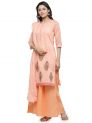 Aastha Women Ethnic Suit Sets Pink