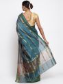 Aastha Women Ethnic Saree Green